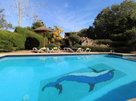 Can Gató den Vives casa para 4 con piscina、El Portの別荘
