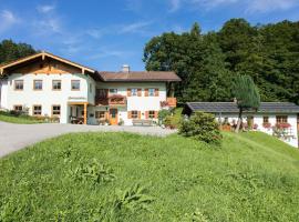 Ferienwohnung Grasmannlehen, apartment in Marktschellenberg