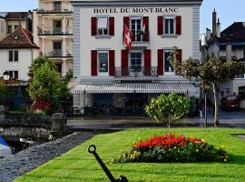 Romantik Hotel Mont Blanc au Lac, hotel em Morges