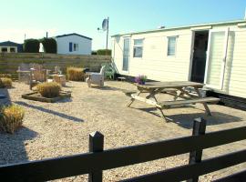 Chalet Wiron aan het Wad., campsite in Westerland