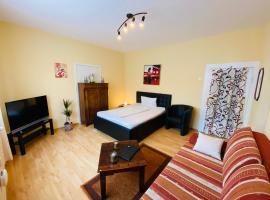 Single-Apartment bis 2 Personen, 27qm in Schleusingen, WLAN, Parkplatz, hotel v destinaci Schleusingen