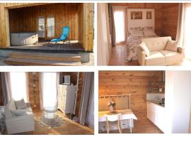 CHALET ESPRIT ZEN et NATURE AVEC SPA, chal&eacute; alpino em Saint-Hilaire-de-Riez