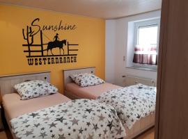 Sunshine Westernranch, apartment in Kasendorf