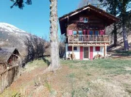 Idyllic chalet in Evolène, with view on the Dent Blanche and the mountains
