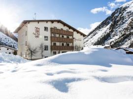 Pension Mittagskogel, lyžařské středisko v Sankt Leonhard im Pitztal