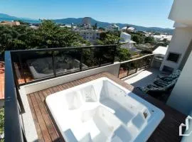 Cobertura Duplex com jacuzzi aquecida