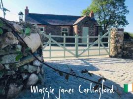 Maggie janes cottage Carlingford omealth, hotell sihtkohas Ó Méith huviväärsuse The Tain Holiday Village lähedal