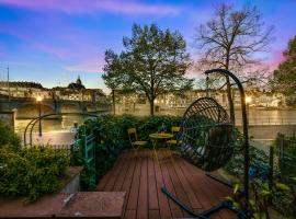 Stadtwohnung am Wasser I Terrasse mit Rheinblick I NETFLIX I APPLE TV, Hotel in der Nähe von: Weisses und Blaues Haus, Basel