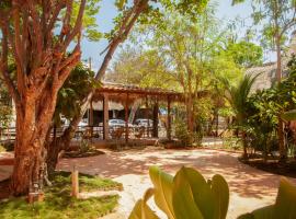 M a r e a V i v a - O a x a c a, hotel em Zipolite