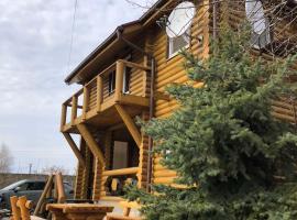 Загородный дом , сруб , рыбалка , баня , отдых , река , лес, holiday home in Troitskoye