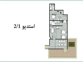 Chalet2 A1 ground floor sea view with 2 terraces 114 Green Beach