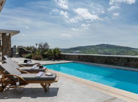 Profitis Ilias Spirit Villas by Live&Travel、パノロモス・マイコノスのファミリーホテル