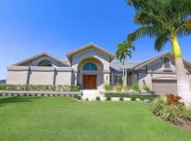 Stunning home with pool, dock and direct gulf access