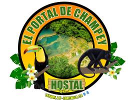 El Portal De Champey, hotell sihtkohas Lanquín huviväärsuse Looduskaitseala Semuc Champey lähedal