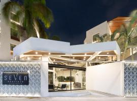 Seven Boutique Apartments Cancún, hotell i Cancún