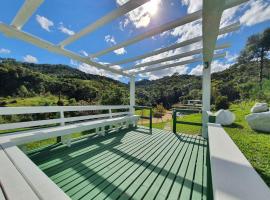 Sítio Pedacinho do Céu na Serra Catarinense, villa i Rancho Queimado