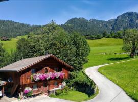 Wörglerhof's Hüttenapartments mit Kachelofen, hotell sihtkohas Alpbach