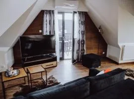 Apartament na poddaszu f13 na terenie ośrodka sun&snow