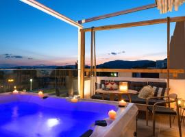Pefkos Allure Luxury Suites with Jacuzzi in the heart of Pefkos!!!, hotel mewah di Pefki Rhodes