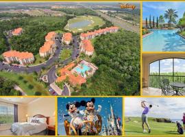 COZY RESORT CONDO NEAR TOP ATTRACTIONS IN ORLANDO: Kissimmee, ChampionsGate Golf Club yakınında bir otel