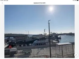 The flat Harbour view