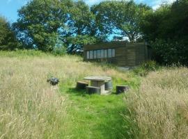 Stags View,Unique eco cabin, Dartmoor views, hotel i South Brent