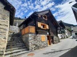 Baita dal Gat by Quokka 360 - modern wooden chalet in Faido, cabin in Sobrio