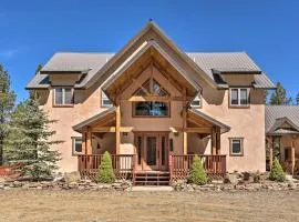 Grand Angel Fire Retreat with Hot Tub and Fire Pit!