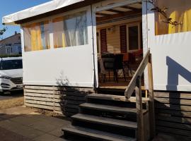 mobil home zen, glamping site in Valras-Plage