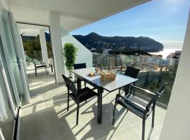 Sea view apartment 6D with pool in Cañamel beach, hotel in Capdepera