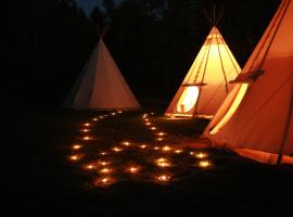 Domaine de Carnin, camping de luxe à Beloeil