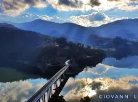 Casa panorama vista lago Turano