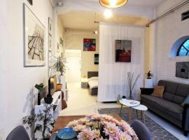 Studio Blank - a night in the gallery, accommodation in Den Oever
