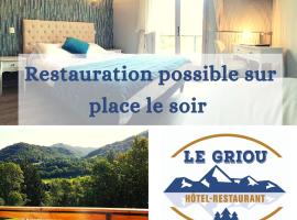 Le Griou, hotel in Saint-Jacques-des-Blats