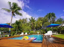 The Black Pearl Beachside Apartments, hotel in Rarotonga