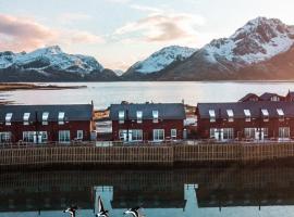 Nappstraumen seafront cabin, hotel v destinaci Leknes