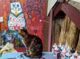 M Hostel貓客棧-清交大藝術眷村客棧, hotel a Hsinchu City