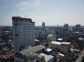 Aerotel Smile Losari, goedkoop hotel in Makassar