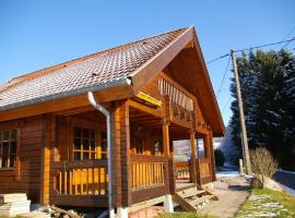 Chalet de 3 chambres avec jardin amenage et wifi a Basse sur le Rupt, hotel en Basse-sur-le-Rupt