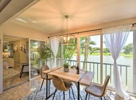 Naples Condo with Enclosed Balcony and Lake Views!