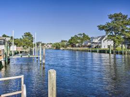 Viesnīca Private Boat Dock Fall Escape in Outer Banks! pilsētā Kildevilhilsa
