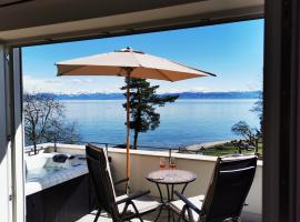 Uferloft, hotel with jacuzzis in Immenstaad am Bodensee