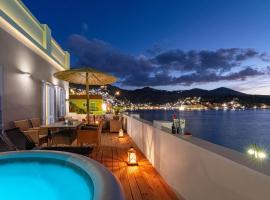 Rementzo Apartment, hôtel avec jacuzzi à Symi