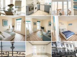 "Pearl Suite" & "Samphire Suite" Two stunning sea-view beachfront apartments by Margate Suites, apartment in Margate
