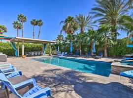 Chic Cathedral City Retreat with Pool and Mtn Views!, cottage in Cathedral City