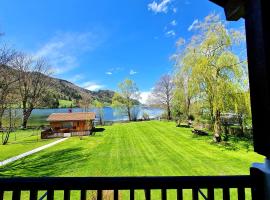 Appartementhaus „die Kuh am See“ (vormals Haus St. Leonhard), Strandhaus in Schliersee