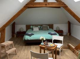 Chambre ambiance campagne chic, B&B in Freneuse