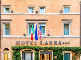 Hotel S. Anna, hotel cerca de Castillo de Sant'Angelo, Roma