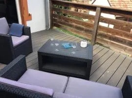 Meublé tout confort, avec terrasse