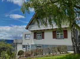 Ferienhaus mit 5* Luxus im Schwarzwald, feriebolig i Gemeinde Aichhalden
